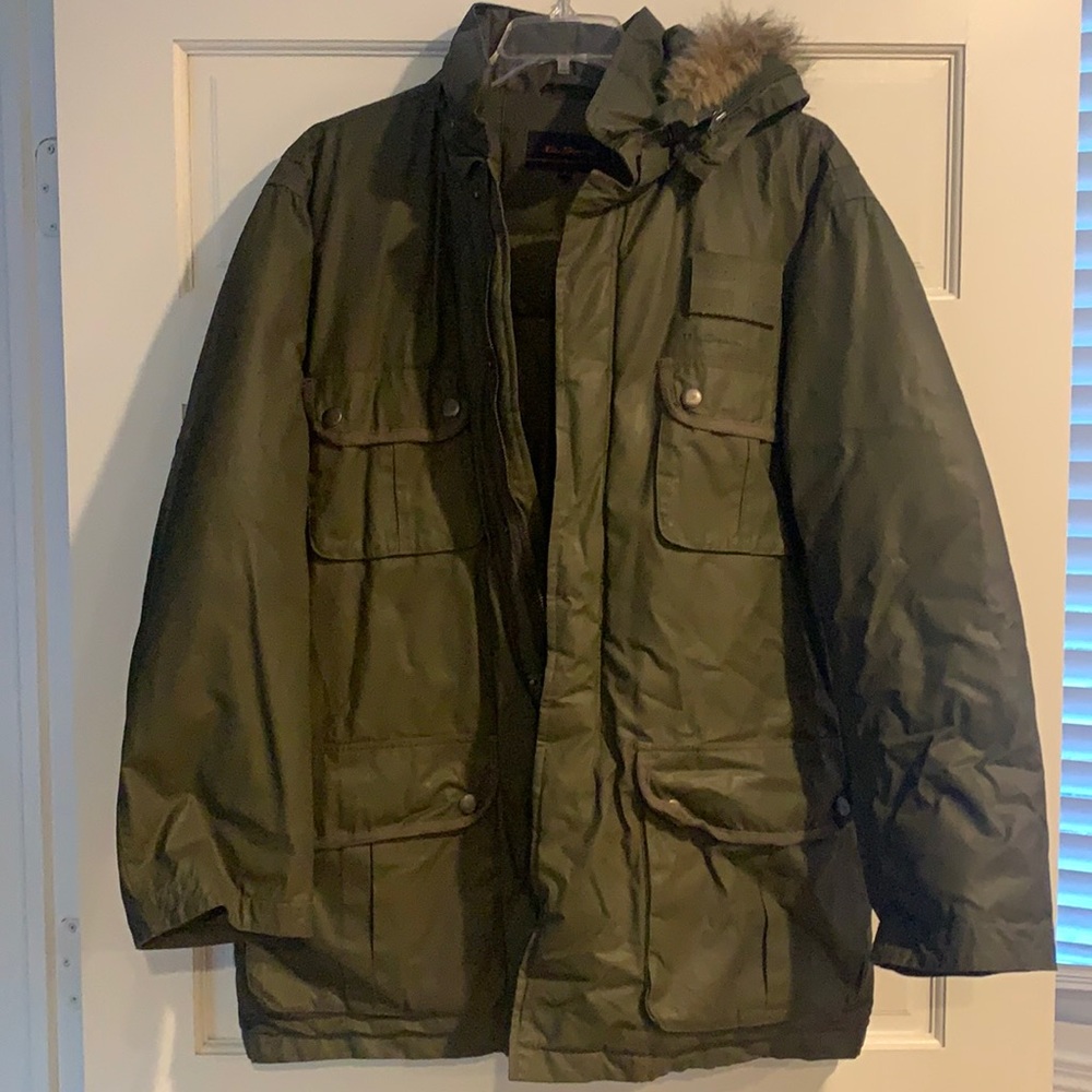 Men’s Size Large Ben Sherman Down Parka